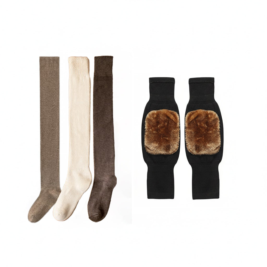 💞50K+ SOLD!🧦🤝✨ Classic Elegance, Effortless Wear | Soft & Stretchy Thigh High Socks❤️🔥🧦