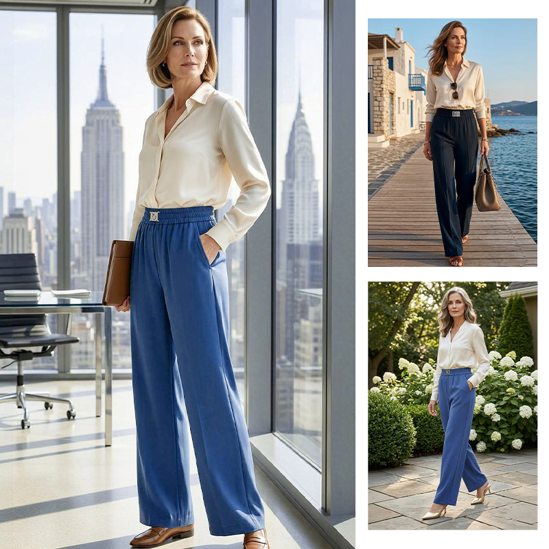 Perfect Drape High Rise Pull-On Stretch Pants👖