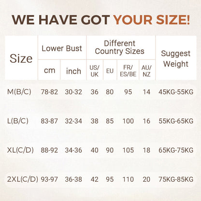 Lifting Anti-Sagging Wire-Free Push-up Bra