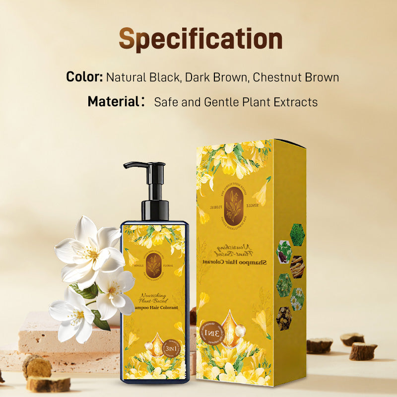 🔥Pure Natural Plant Extract💥Nurturing Herbal Hair Color