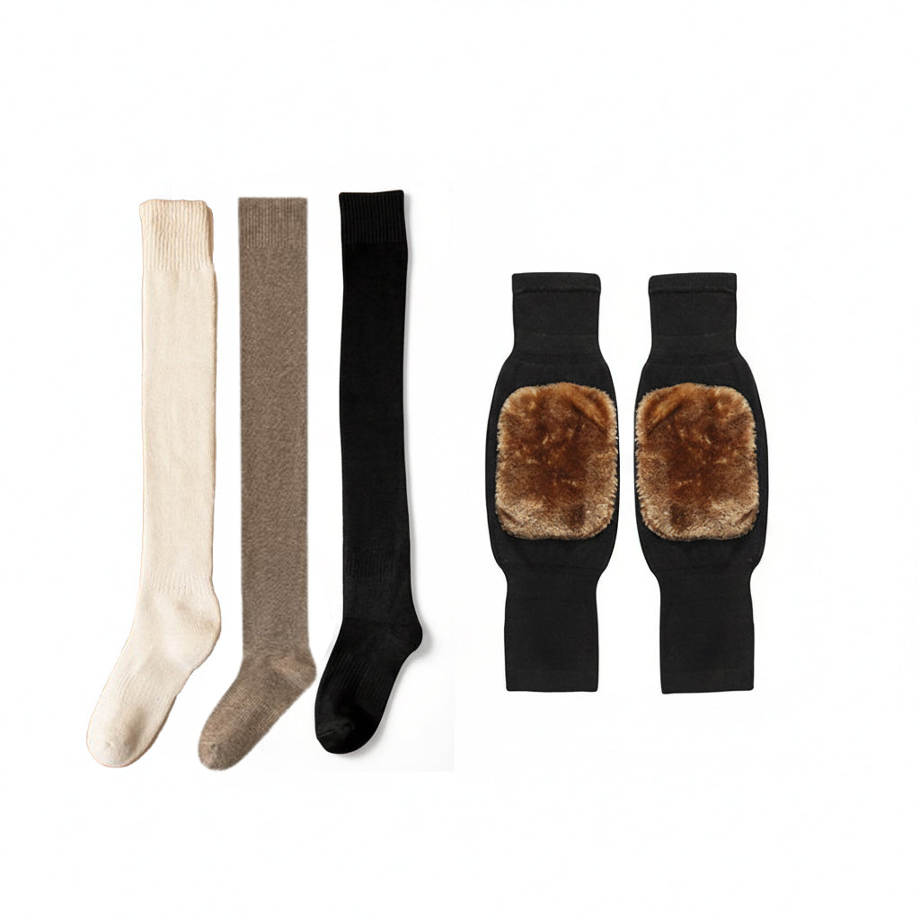 💞50K+ SOLD!🧦🤝✨ Classic Elegance, Effortless Wear | Soft & Stretchy Thigh High Socks❤️🔥🧦