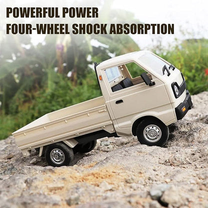 Remote-Controlled Rechargeable Container Truck Toy
