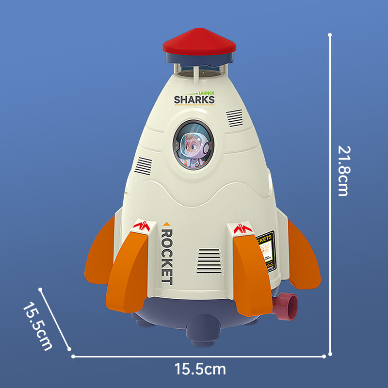 Fun Rocket Outdoor Water Spray Toy for Kids