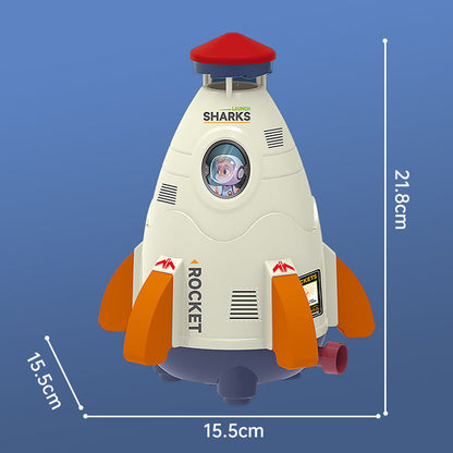 Fun Rocket Outdoor Water Spray Toy for Kids