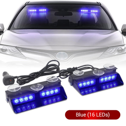 Windshield Suction Cup Strobe Warning Light for Vehicles🚗