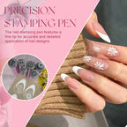 ❣️Nail Art Stamp Pen（Easy to use even for beginners）
