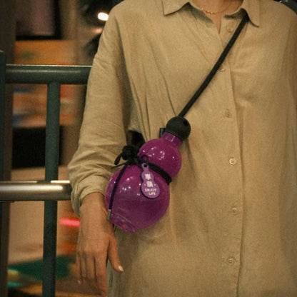 💥Hot Sale💥Retro Gourd-Shaped Water Bottle for Sports & Travel