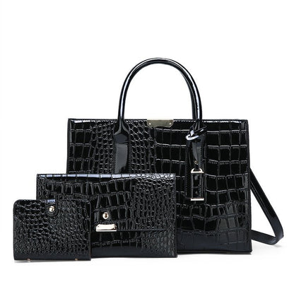 🎁Crocodile Print Handbag👜