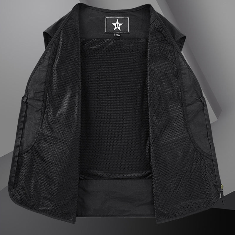 🔥Men's Outdoor Lightweight Breathable Multi-Pocket Vest🔥