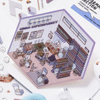 DIY 3D House Stickers