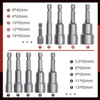 5pcs Magnetic Hexagon Nut Driver Bits