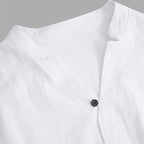 Men's Trendy Cotton Linen Top & Pants Two-Piece Set🎉BIG SALE