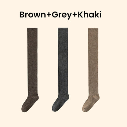 💞50K+ SOLD!🧦🤝✨ Classic Elegance, Effortless Wear | Soft & Stretchy Thigh High Socks❤️🔥🧦