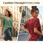 🌸🍃Spring Fashion Print Short Sleeve