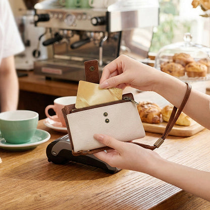 Women's RFID Blocking Leather Wallet