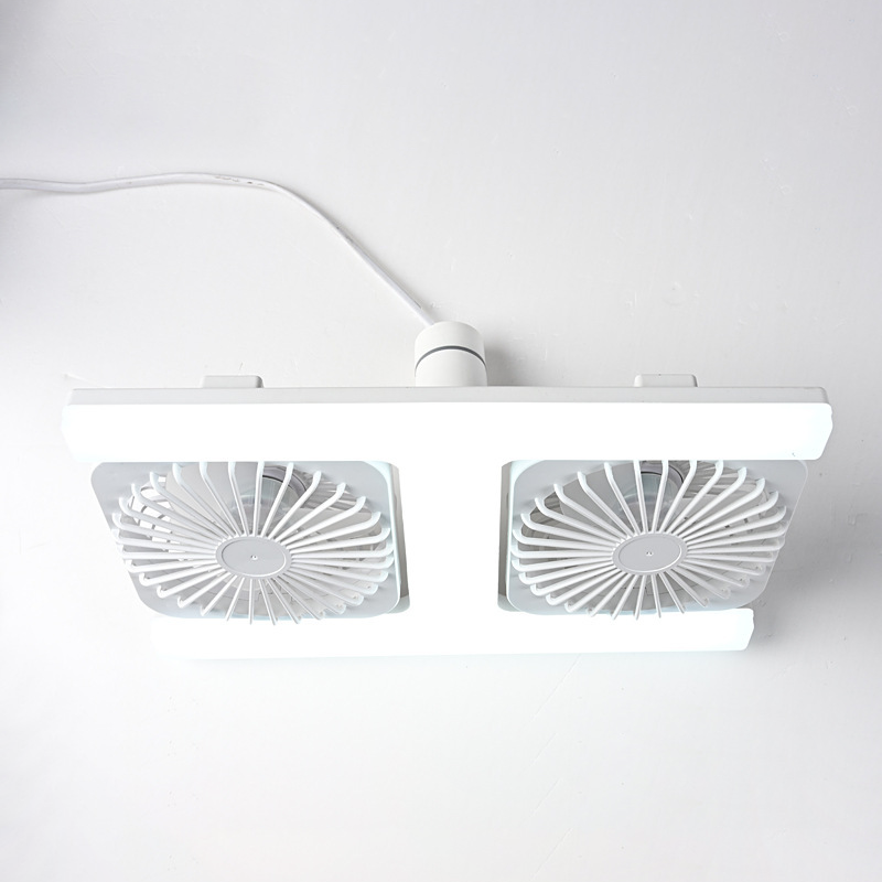 💡 2-in-1 LED Ceiling Fan Light – Dual Cooling, Ultra Bright, Tool-Free Install 🌀