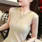 HOT SALE Women's Vest Thin Knitted Sleeveless Top