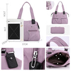 🔥Large Capacity Waterproof Multi Pocket Shoulder Bag