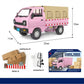 Remote-Controlled Rechargeable Container Truck Toy