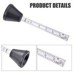 Exit Gas Shielded Welding Gun Gas Flow Meter Argon Carbon Dioxide Double Scale 25L/min