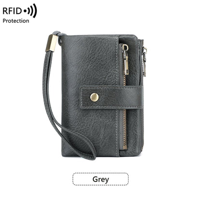 Women's RFID Blocking Leather Wallet