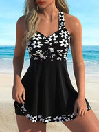 👙Strap Top & Fitted Swim Shorts Separable Swimsuit