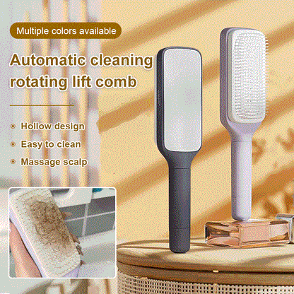 Automatic Cleaning Rotating Lifting Comb（50% OFF）