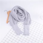 ✨New Arrival✨Women's Solid Knitted Sweater Scarf with Sleeves
