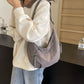 👜Women's Fashion Plain Color Nylon Crossbody Hobo Bag