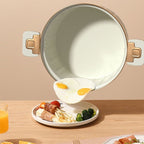 Non-stick Enamel Micro Pressure Cooker（Free Shipping）