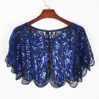 Women’s Elegant Sequin Beaded Shawl