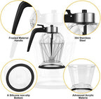 Household Diamond Glass Press Leak-proof Oil Dispenser