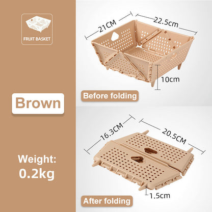 🔥Foldable Basket For Storage and Draining