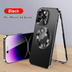 Double-sided Electroplated Glass Magnetic Phone Case
