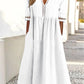 💝Lace V-neck Waist-slimming Dress
