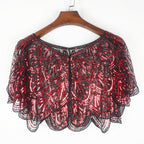 Women’s Elegant Sequin Beaded Shawl