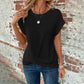 Women’s Summer Crochet Bat Sleeve T-Shirt