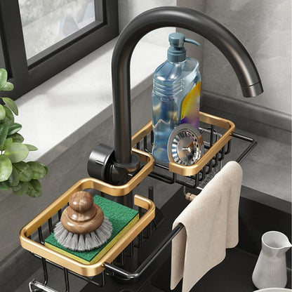 Rust-proof Space Aluminum Faucet Rack