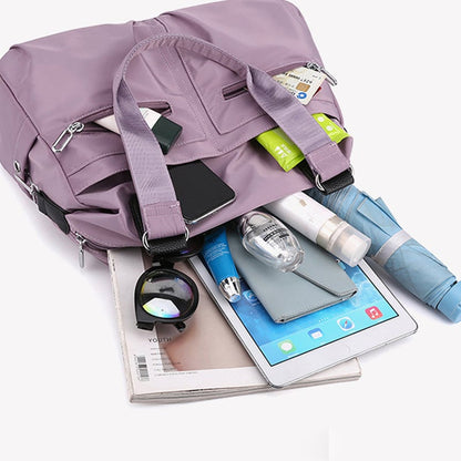 🔥Large Capacity Waterproof Multi Pocket Shoulder Bag