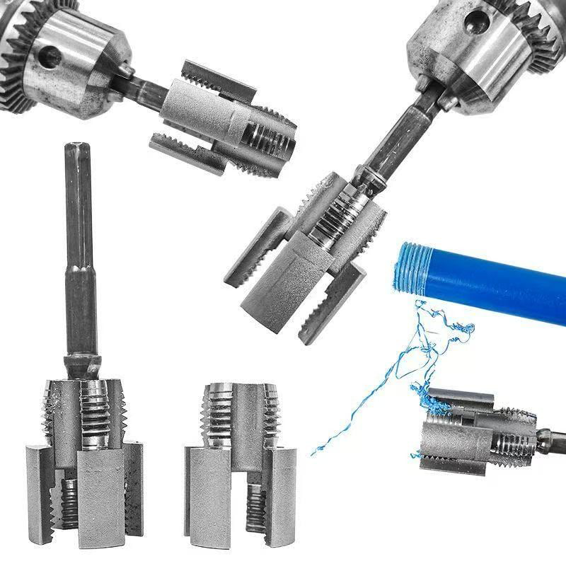 🔥 Pipe Thread Cutting Tool