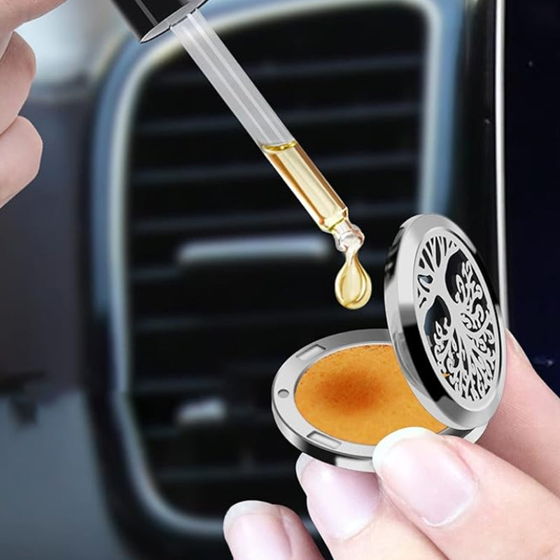 🔥Air Freshing Car Vent Diffuser Set with Clip & 10 Aroma Pads