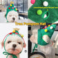 🎄Adorable Christmas Tree Pom-Pom Hat🎅