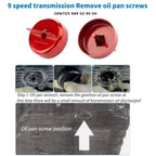 4PCS Transmission Oil Filling Tool for 725.0 9-Speed