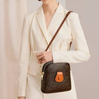 Women's Vintage Printed Small Satchel