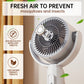Automatic Oscillating Height Adjustable Remote Control Fan - Desktop, Standing, Floor Use