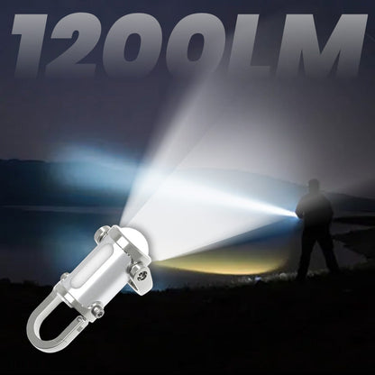 🔥Hot Sale🔥1200LM Super Bright Mini Keychain Flashlight Waterproof