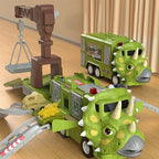 🦖Transformer Engineering Vehicle Track Playset