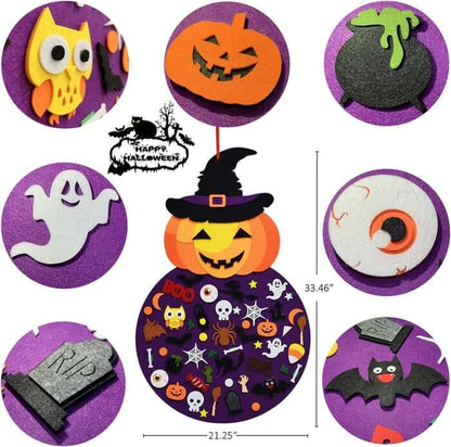 🎁 DIY Halloween Pumpkin Witch
