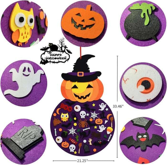 🎁 DIY Halloween Pumpkin Witch