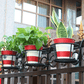 New Hanging Baskets Flower Pot Stand Thicker and Sturdier
